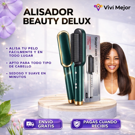 Cepillo Alisador 3 en 1 | Resultados hermosos en cualquier lugar
